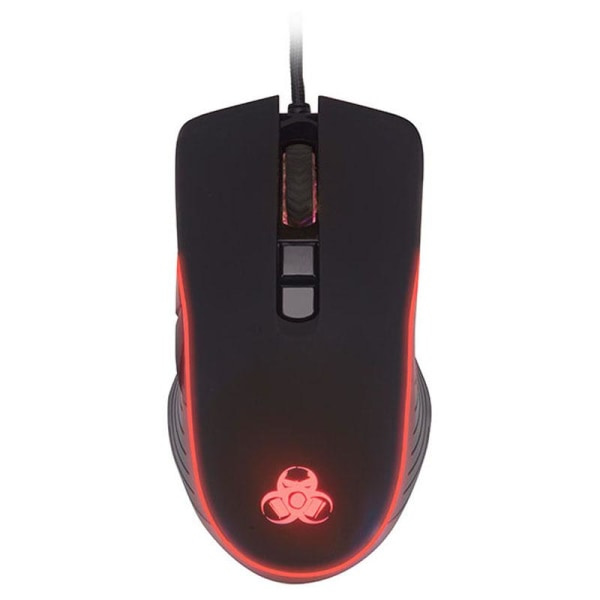 TG Datormus - USB - RGB-belysning - 2 400 DPI Sort