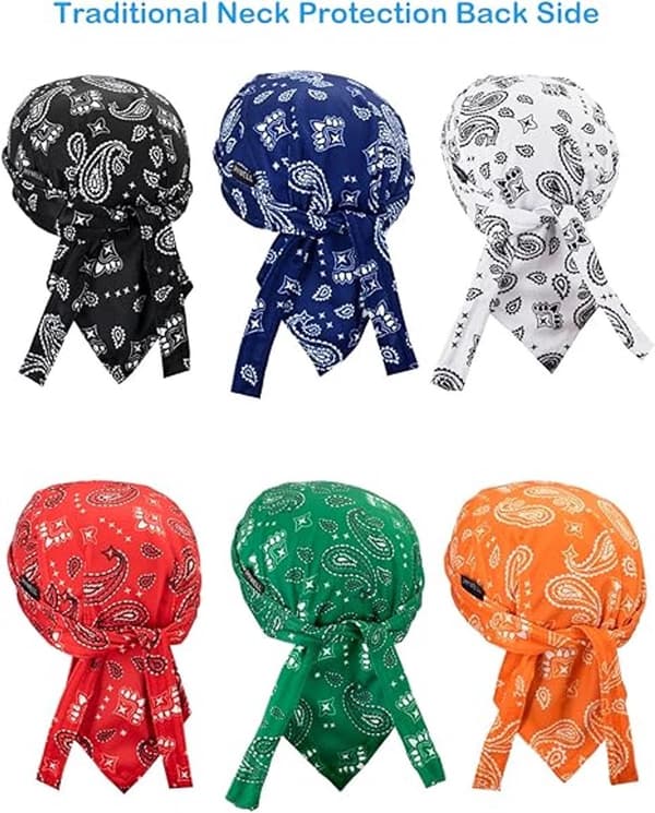 Multifunksjonelt hodesjal, pustende lett elastisk tekstilbandana for sport, reise og utendørsaktiviteter, unisex blå