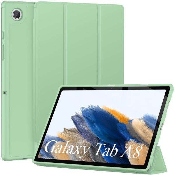 (Grön) Samsung Galaxy Tab A8 10,5-tums 2021 fodral