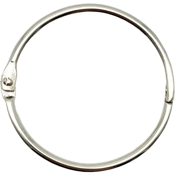 Bokringer Metallringer 50 stk 32 mm Bokbindningsringer til Notatbok