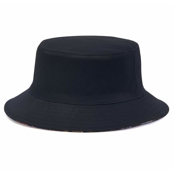 Quanhaigou Bucket Hat för Män Kvinnor, Packbara Vändbara Tryckta Solhattar, Fiskehatt för Utomhus Sommarresor Vandring Strand
