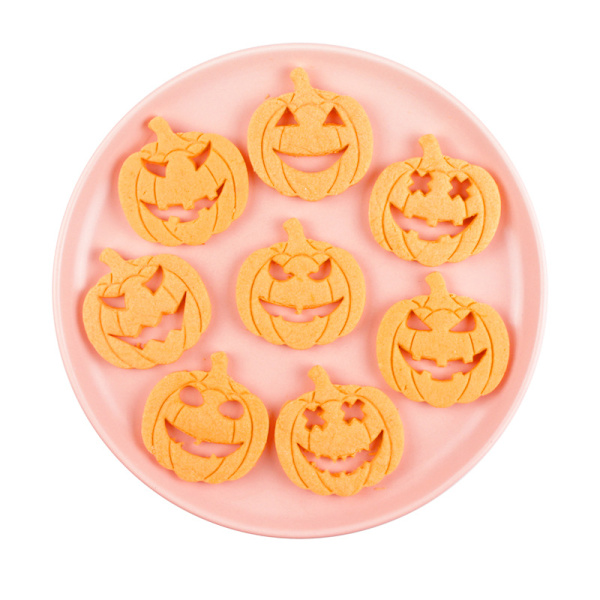 9 stk/sæt Halloween Græskar Spøgelsesform