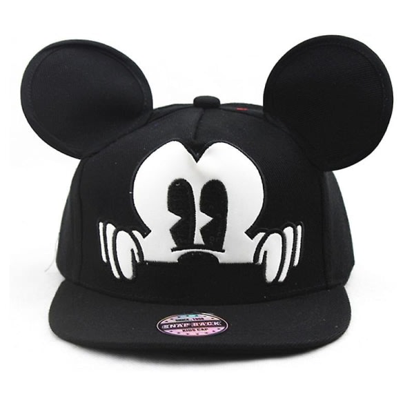 Barn Mickey Mouse Øre Tegneserie Baseball Caps Gutter Jenter Snapback Mesh Solhatt