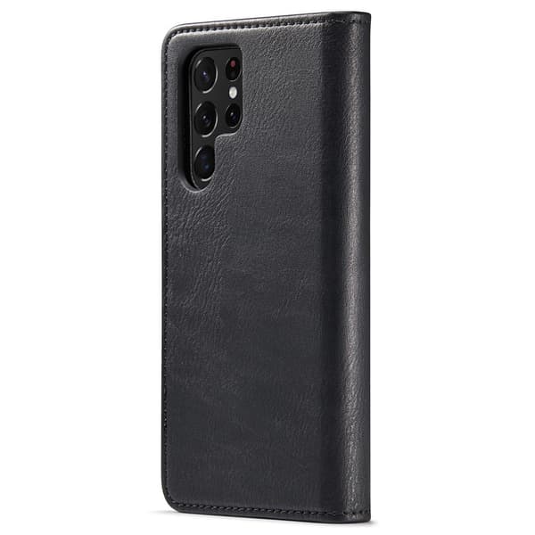 DG.MING 2-i-1 Magnetisk pung Samsung Galaxy S22 Ultra Sort_max_yux