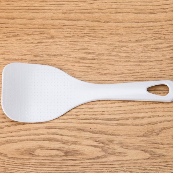 Galaxy 2-pack Bärbar Hem Nonstick Risblandningssked Köksredskap (Vit)