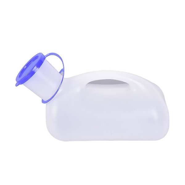 Galaxy Unisex urinal, bærebar toaletturinal for män og kvinner, kissflaska med lås og tratt