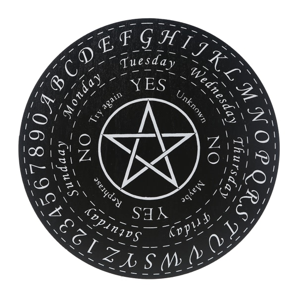 Mystery Dowsing Divination Board Hem Butik Dekoration Witchcraft Alter Supplies null - G 25cm
