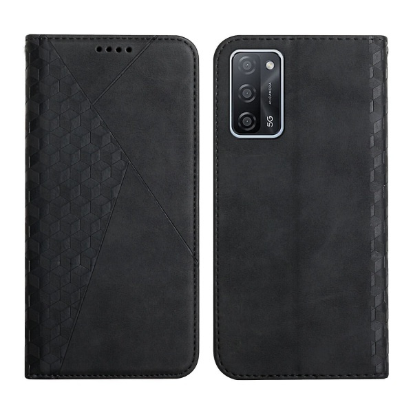 Kompatibel med Oppo A54s/a55/a53s 5g Fodral Premium Cover Magnetiskt Läder Folio Etui Coque - Svart