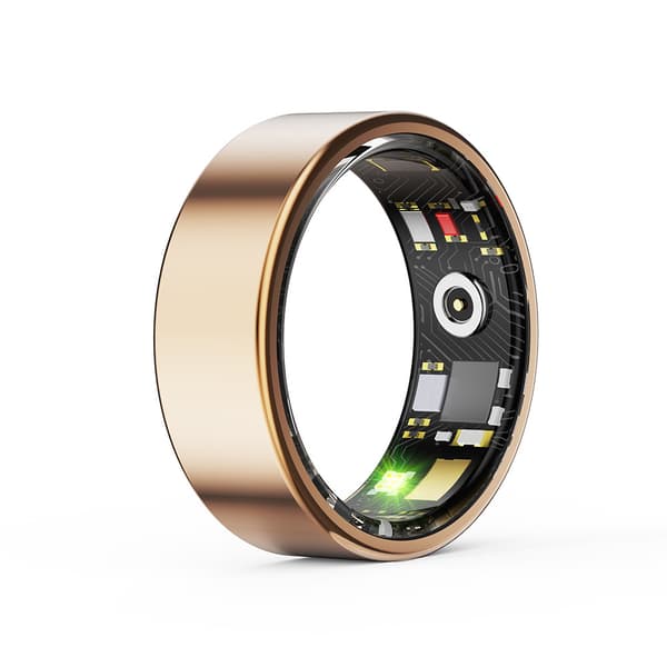 Privat model R11M smart ring hjertefrekvens iltmætning 100+ sportstilstande Smart Ring smart ring Gold Band