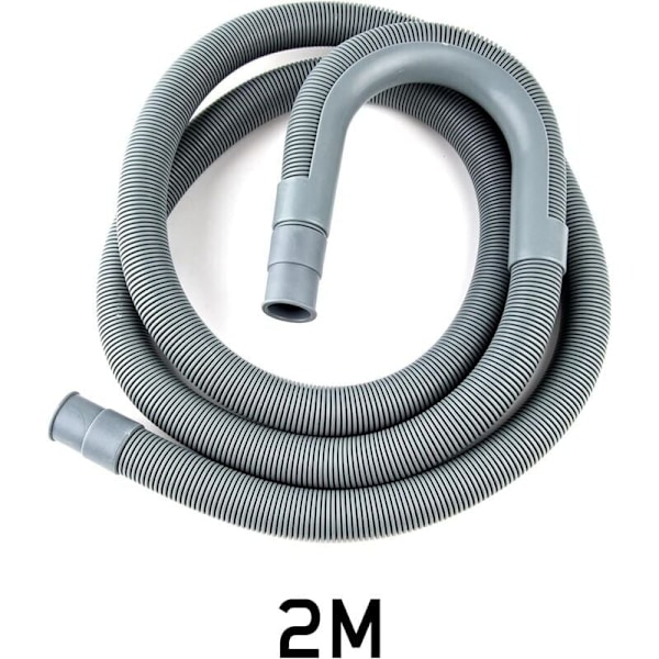 Afløbsslange Afløbsslangeforlænger Afløbsslangekobling Vaskemaskine Afløbsslange Tørretumbler Afløbsslange (2 m)..DEBUNS