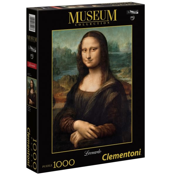 TG Mona Lisa, Pussel - 1000 Bitar multifärg