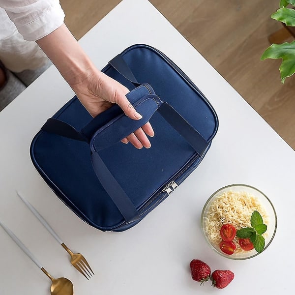 Gjenbrukbar termisk kjølebag (brun)