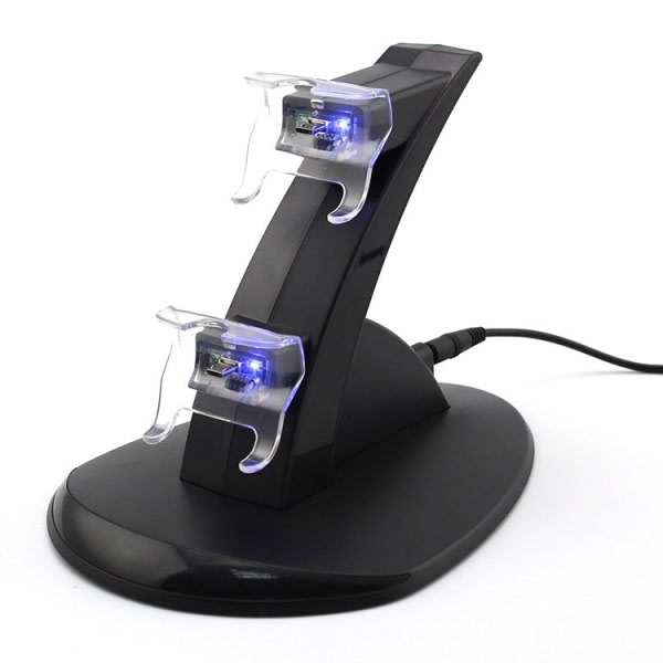 TG Dobbel Ladestasjon for Xbox One Kontroller Svart