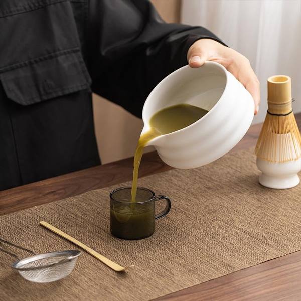 Matcha-set - Set med 7 delar - Matcha startkit - Matcha-visp - Matcha perfekt kit - Bambuvisp