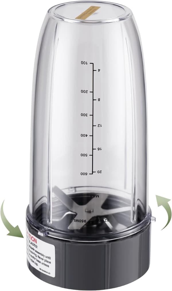 2 stk. - Erstatningsknive til ekstraktor Blender Juicer tilbehør knivblad Egnet til Nutribullet 600w/900w grå_yu