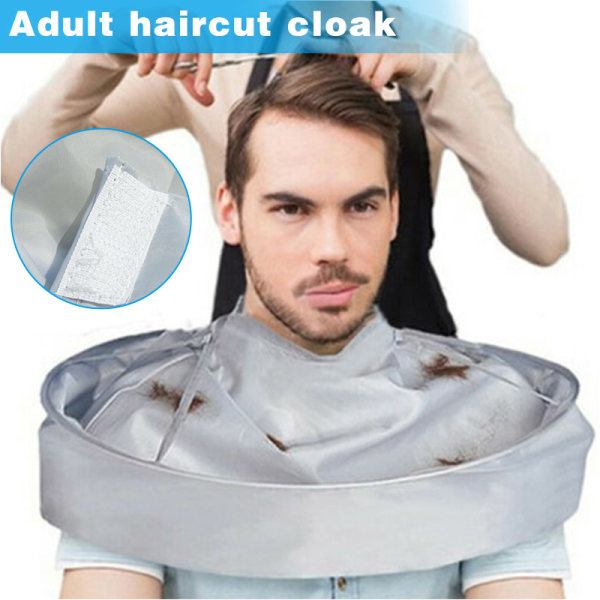 TG Frisör Salong Sjal Vuxen Barberare Kapp Justerbar Krage Vattentät Nylon Nyhet