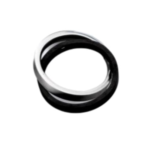 Dobbel Interlåst Roterende Båndring Stressavlastning Rustfritt Stål 18 mm 18 mm