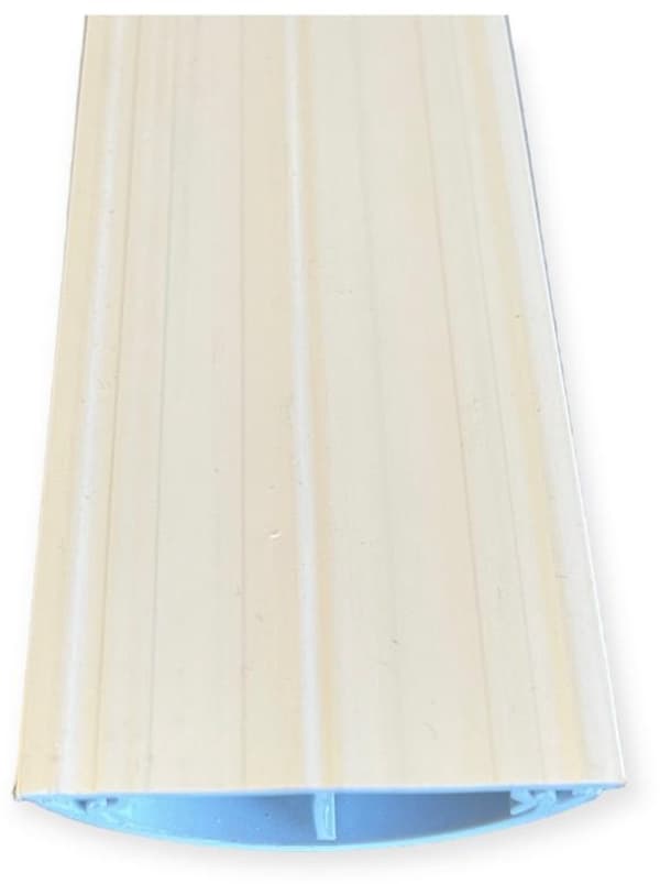 PVC-kabelkanal 2-pack 1 meter vit 50x12mm dubbelfack kabelgömma väggmontering för hemkontor kabelhantering