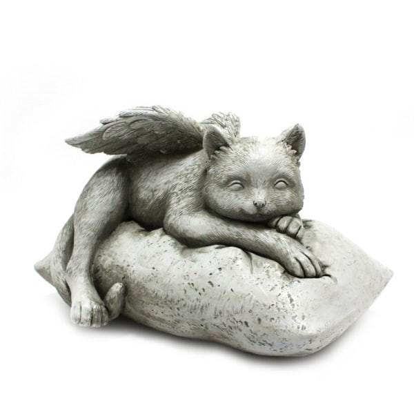 Ängelkatt Pendel Kreativ Hartsdjur Gravvård