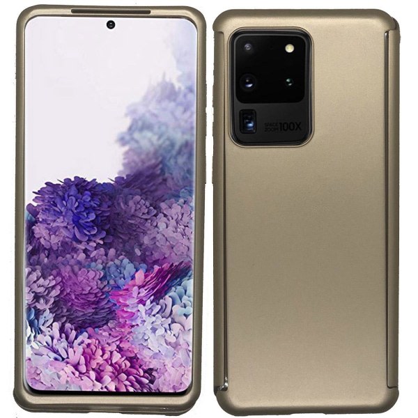 Samsung Galaxy S20 Ultra - Dubbelt Skyddsskal Guld