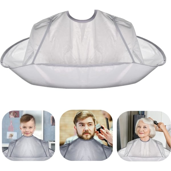 TG Hårklippande kappor for voksne/barn，skäggrakförkläde Cape，paraplydesign Barber Cape Cape Hold håret borte fra tøj og gulv