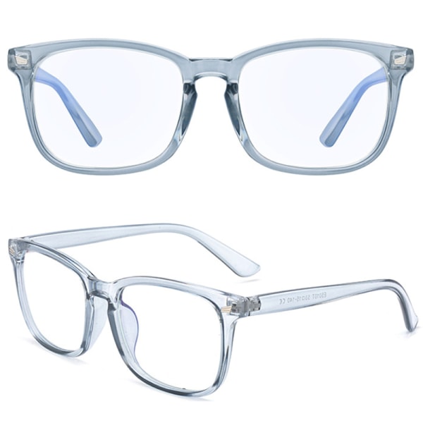 Databriller Anti Blått Lys Filter UV Blokkerende Briller Unisex grå 3 Pack grey