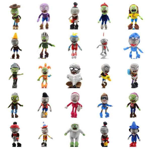 Plants vs Zombies Plysch Leksaker Huvud Zombie