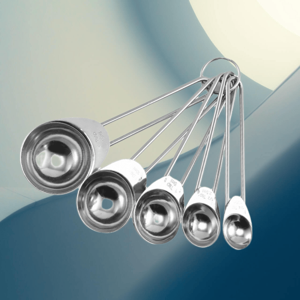 Stainless Steel Measuring Spoon / Baking Measuring Spoon / Measuring Spoon Set / Kitchen Essential Measuring Spoon / 5-Piece Set_yux