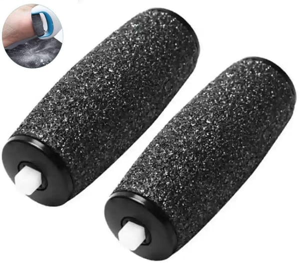 2 stk. Rollerhoveder til udskiftning til Scholl Velvet Smooth 2 Pcs