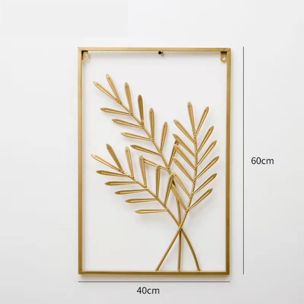 J?rnkonst olohuone koti seinäkoriste levy terassi seinäripustus, vehnä korva 40*3*60cm