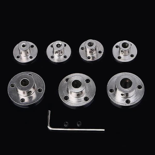 6,35 mm Styv Flänskoppling Motorstyrningsaxel Kopplingsanslutning