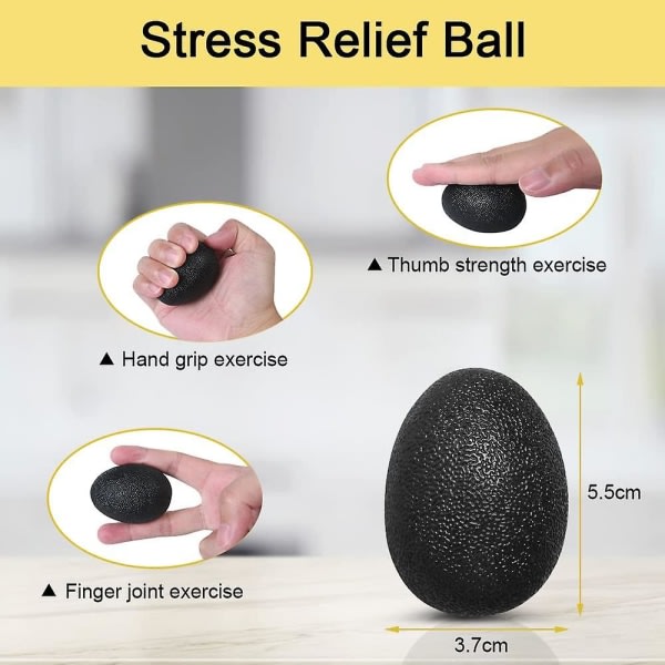 Håndgrep, 5 stk Håndforsterkere, Håndforsterkere, Underarmsforsterkere, 5-60 kg justerbar Tellende Håndgriper Resistance Finger Exerciser Wr