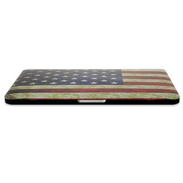 Skal för Macbook Pro Retina USA:s flagga 15.4-tum Blå, Vit &amp; Stav