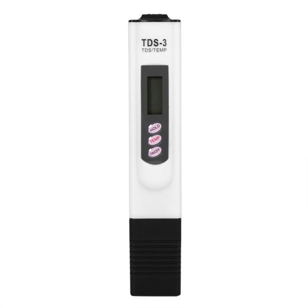TG Vattenkvalitetstestare, 0-9999 PPM TDS-mätare, (vit)