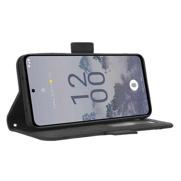 Nokia X30 5G Plånboksfodral med korthållare - Svart Svart