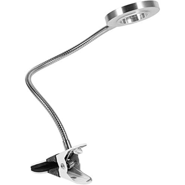 Galaxy Kontorlampe Øyesikkerhetslampe, Leselampe, Fleksibel LED-lampe for vippeextensions