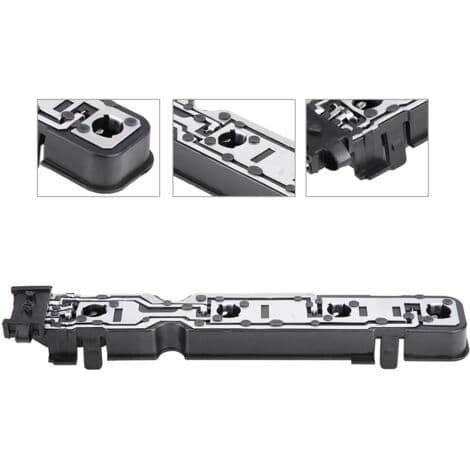 Tail Light Holder for Ford Transit MK7 06-14 - Black ABS Housing - Durable and Easy-to-Install Replacement
