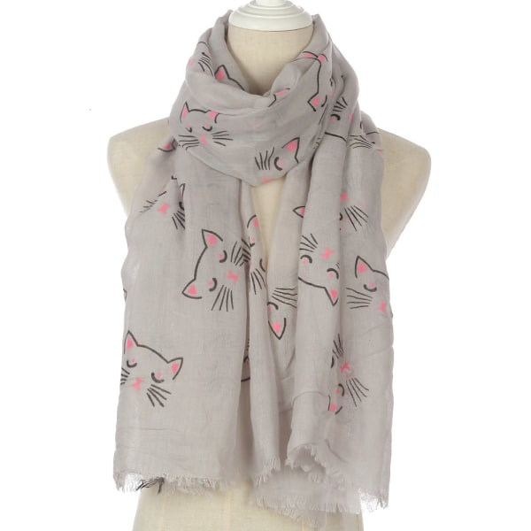Bekväm Dam Sjal Scarf 2022 Vår & Höst Söt Liten Solskydd Casual Vit 70*180cm