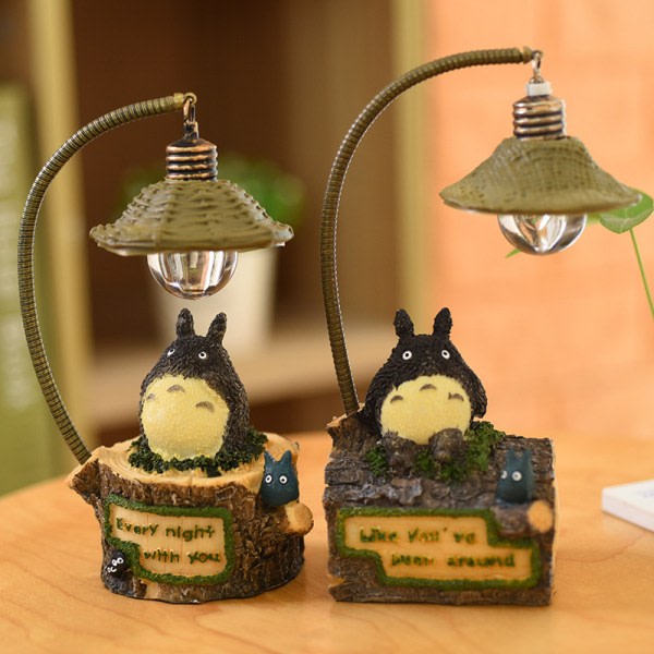2st tr?hus Totoro liten nattlampa A