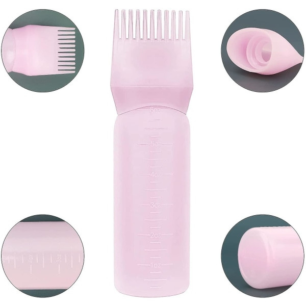 TG Root Comb Applikatorflaska, 2-pack 6 ounce Applikator