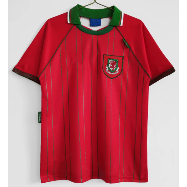 94-96 Kausi Koti Wales Retro Jersey Harjoittelu T-paita Keane NO.16 L