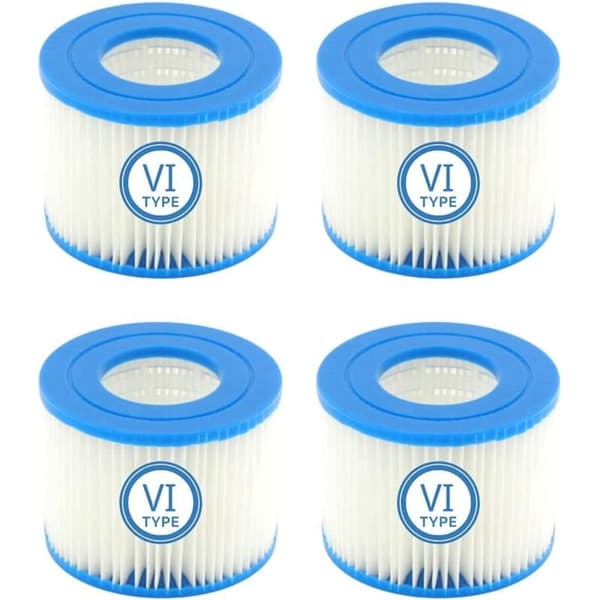 AIDUCHO Pool Filter til Bestway VI, Udskiftningspoolfilterpatroner til Bestway 58323, 4 STK