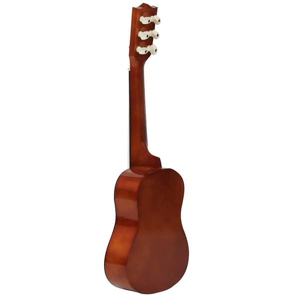 21 tum 6 strängar liten mini gitarr basgitarr med plektrum strängar musikinstrument leksak för barn