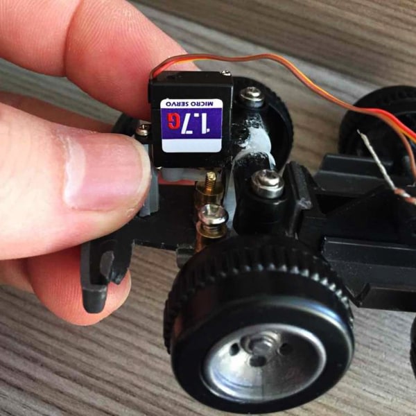 Rc Mini Micro 1,7g Servo C017CLS för 1/35 RC Bil Helikopter Flygplan Båt Inomhus 3D Flight JST Plug Tillbehör