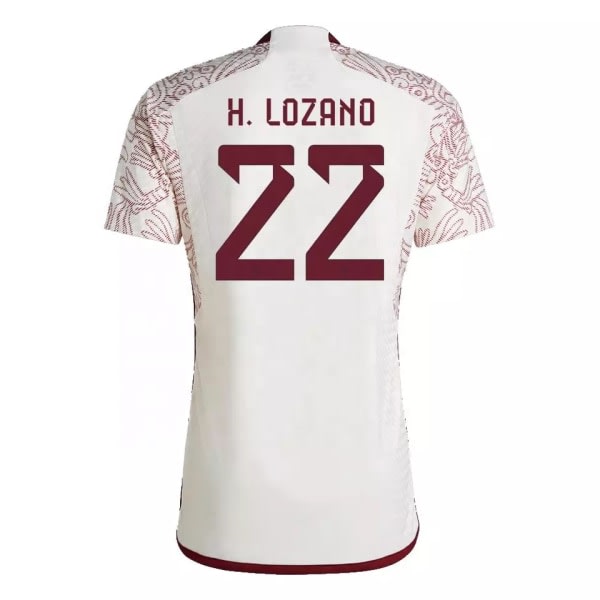 2022 New Mexico fotbollströjor Camisetas Vit 5 XL