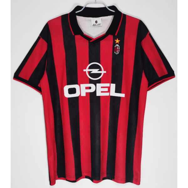 95-96 kausi AC Inter Milan koti retro paita T-paita Cantona NO.7 L