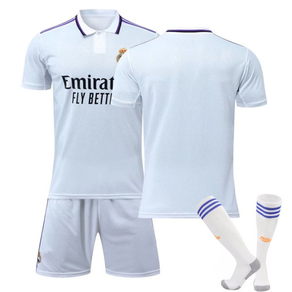 22-23 Real Madrid Kotipeli Lasten Jalkapallopaita Harjoitusasu Suit20