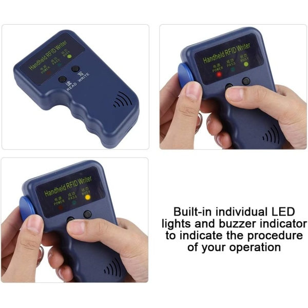 RFID-kortkopierare Bärbar handhållen RFID ID-kortduplicering