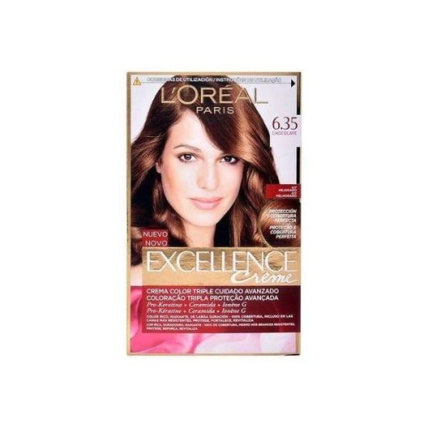 TG Permanent hårfarging Excellence L'Oreal Expert Professional Chocolate