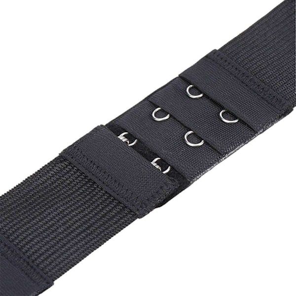 3-pack BH-förlängare - Svart, Vit, Beige - 2 Krokar
